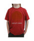 Big Boy's Word Art T-shirt - Occupy Mars