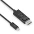 Фото #1 товара PureLink IS2221-010, 1 m, USB Type-C, DisplayPort, Male, Male, Straight