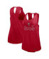 Фото #1 товара Women's Red Tampa Bay Buccaneers Performance Tank Top