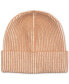 Men's Two-Tone Plated Beanie, Created for Macy's - фото #1