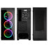 Kolink Horizon Cubierta para PC - Midi Tower - PC - Black - ATX - micro ATX - Mini-ITX - Plastic - Steel - Tempered glass - 16 cm