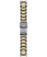 ფოტო #4 პროდუქტის Men's Swiss Seastar 1000 Two-Tone Stainless Steel Bracelet Watch 40mm