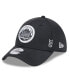 Фото #1 товара Men's Black New York Mets 2024 Clubhouse 39THIRTY Flex Fit Hat