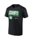 Фото #3 товара Men's Black Boston Celtics 2024 NBA Finals Champions Big Tall Pick Roll Defense T-Shirt