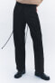 Zw collection straight-leg striped trousers