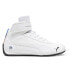 Фото #1 товара Puma Bmw M Motorsport Slip On Mens White Sneakers Casual Shoes 30724906