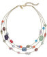 Фото #1 товара Style & Co layered Stone Statement Necklace, 20" + 3" extender, Created for Macy's
