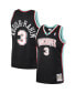 Фото #2 товара Men's Shareef Abdur-Rahim Black Vancouver Grizzlies 2000-2001 Hardwood Classics Swingman Jersey