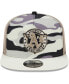 Фото #3 товара Men's White Oakland Athletics Chrome Camo A-Frame 9FIFTY Trucker Snapback Hat