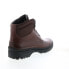Фото #14 товара Bruno Magli Val VAL2 Mens Brown Leather Lace Up Casual Dress Boots