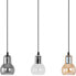 Фото #3 товара Lampa sufitowa nowoczesna 3 punktowa E27 - szklane dzwonki