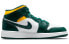 Кроссовки Jordan Air Jordan 1 "Green Yellow" GS 554725-371