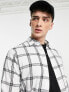 Фото #5 товара Jack & Jones Originals check shirt in ecru