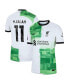 Фото #1 товара Men's Mohamed Salah White Liverpool 2023/24 Away Authentic Player Jersey