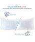 Фото #2 товара Heat and Moisture Reducing Ice Silk and Gel Infused Memory Foam Body Pillow
