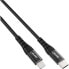 Фото #2 товара InLine USB-C Lightning cable - for iPad - iPhone - iPod - black/aluminium - 2m MFi