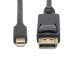 Фото #9 товара StarTech.com 6ft (2m) Mini DisplayPort to DisplayPort 1.2 Cable - 4K x 2K UHD Mini DisplayPort to DisplayPort Adapter Cable - Mini DP to DP Cable for Monitor - mDP to DP Converter Cord - 1.8 m - Mini DisplayPort - DisplayPort - Male - Male - 3840 x 2400 pixels