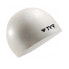 TYR Wrinkle Free Silicone White Swimming Cap