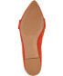 ფოტო #22 პროდუქტის Women's Audrey Buckle Pointed Toe Ballet Flats