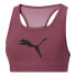 Фото #1 товара Puma Mid Impact 4Keeps Sports Bra Womens Pink Casual 52143545