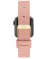 ფოტო #2 პროდუქტის Women's Pink Polyurethane Leather Band Compatible with 42mm, 44mm, 45mm, Ultra and Ultra 2 Apple Watch