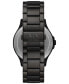 Фото #3 товара Часы ARMANI EXCHANGE Black Stainless 46mm