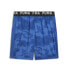 Puma Train Off Season Graphic Woven 7 Inch Shorts Mens Blue Casual Athletic Bott