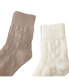 ფოტო #2 პროდუქტის DIAMOND KNIT CREW SOCKS