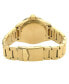 ფოტო #3 პროდუქტის Men's Liguria Swiss Automatic Ion Plating Gold-Tone Stainless Steel Bracelet Watch 42mm