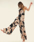 Women's 2-Pc. Printed Satin Pajamas Set