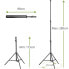 Фото #6 товара BRESSER BR-TP280 Spotlight tripod 280 cm