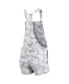 Women's Gray Detroit Tigers Camo Overall Romper