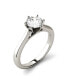 ფოტო #1 პროდუქტის Moissanite Solitaire Engagement Ring 1/2 ct. t.w. Diamond Equivalent in 14k White Gold