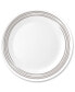 Фото #1 товара Brushed Silver Tone Dinner Plate