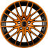 Фото #2 товара Колесный диск литой Borbet CW4 black orange glossy 8x18 ET35 - LK5/112 ML72.5