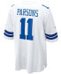 Men's Micah Parsons White Dallas Cowboys Game Jersey