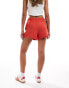 Фото #2 товара Pull&Bear – Jersey-Laufshorts in Rot