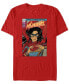 Фото #1 товара Men's Marvel Film Ms Marvel Comic Cover Short Sleeve T-shirt