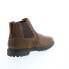 Фото #8 товара Florsheim Field Plain Toe Gore Boot 11970-215-M Mens Brown Chelsea Boots