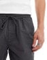 ONLY & SONS pull on parachute short in grey DUNKELGRAU, XS - W28 - фото #5