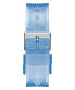 Фото #4 товара Guess Damen Armbanduhr 39 mm Armband Silikon ECO-FRIENDLY BLUE BIO-BASED GW0409L