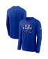 Men's Royal Buffalo Bills 2023 AFC East Division Champions Locker Room Trophy Collection Long Sleeve T-shirt