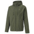 Puma Mmq Lightweight Ripstop Full Zip Jacket Mens Green Casual Outerwear 533462-