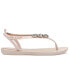 Фото #8 товара Salty II Metallic Shell Detail Thong Sandals