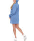 ფოტო #5 პროდუქტის Women's Hoodie Sweatshirt Dress