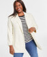 Фото #1 товара Plus Size Sweater Blazer, Created for Macy's