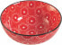 Confusion Red Set of 4 Porcelain Bowls Diameter 14.5 x 6 cm