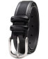 Men's Feather-Edge Double Loop Dress Belt, Created for Macy's