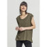 ფოტო #1 პროდუქტის URBAN CLASSICS Zip Hilo sleeveless T-shirt