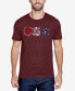 ფოტო #1 პროდუქტის USA Fireworks - Men's Premium Blend Word Art T-Shirt